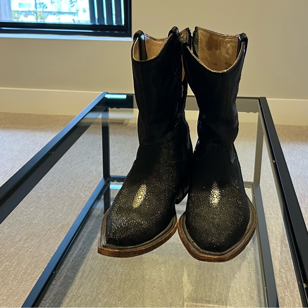 Black Western Cowboy Boots